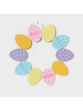 Easter Egg Felt Wreath - Spritz 2026